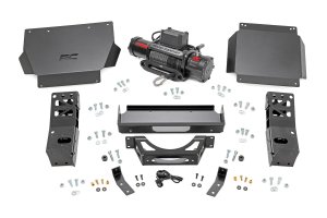 Toyota Tacoma Hidden Winch Mount - Front - Rough Country - FXS PRO9500S - '24-'25
